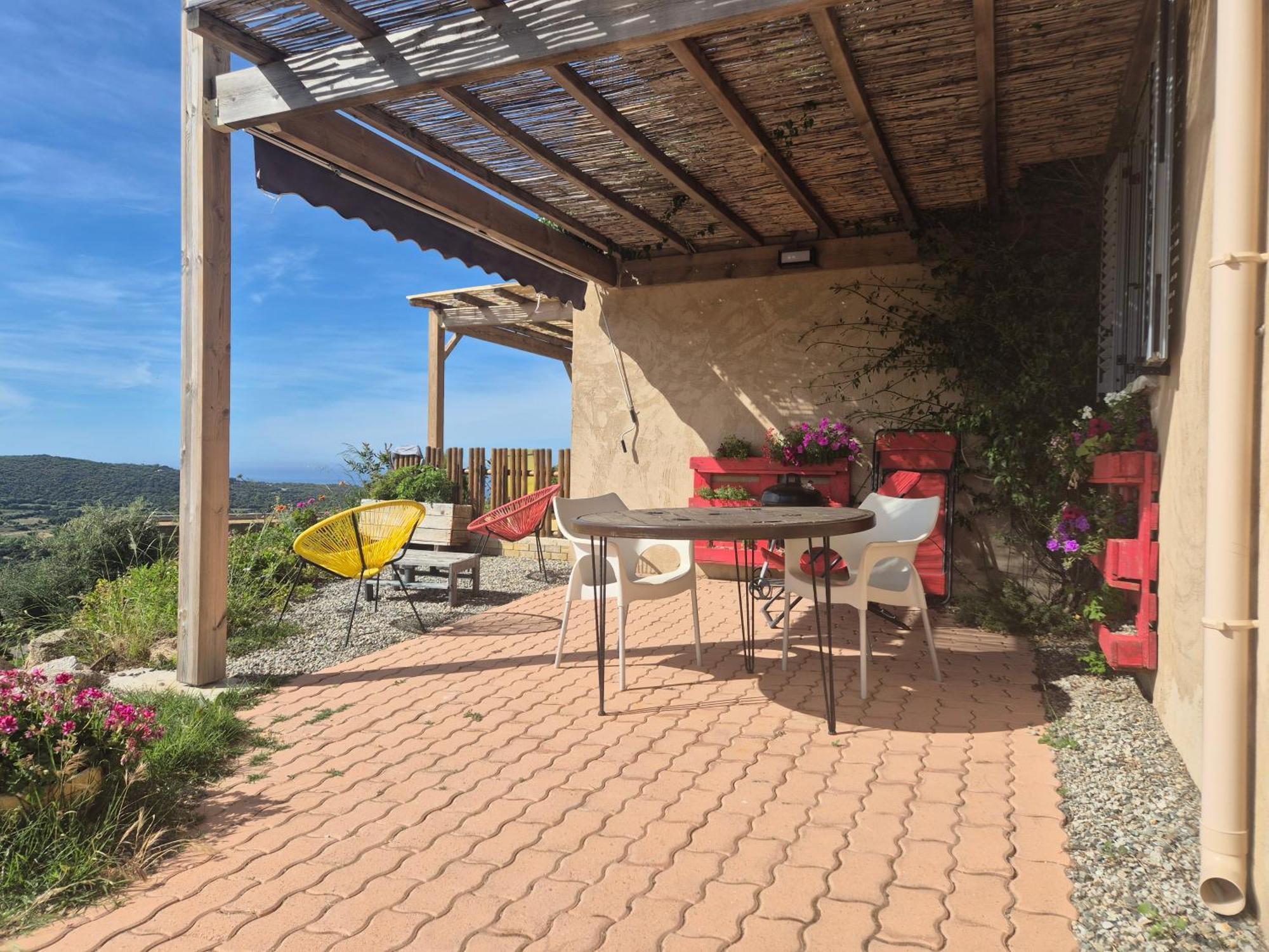 Charmant Petit Logement A 3 Kms De La Plage Belgodère Exteriér fotografie